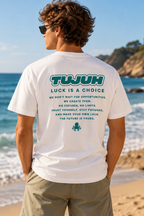 CAMISETA BLANCA TUJUH